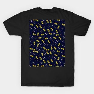 Yellow Flower Seamless Patterns T-Shirt